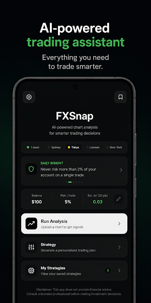 FXSnap: AI Trading Analysis Screenshot 0