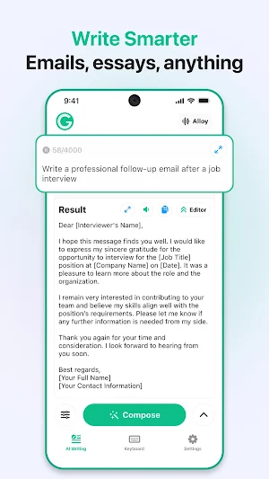 Grammar Check Corrector by AI Screenshot 2