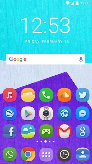 Launcher Theme for Oppo A9 (2020) Screenshot 3
