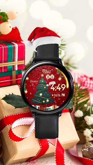 Christmas Tree Watch Face Screenshot 0
