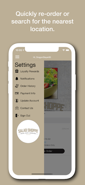 Salad Shoppe Screenshot 1