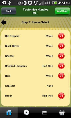 Nunzio's Pizza Screenshot 3