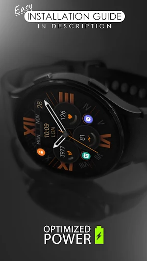 Dream 43 analog watch face Screenshot 1