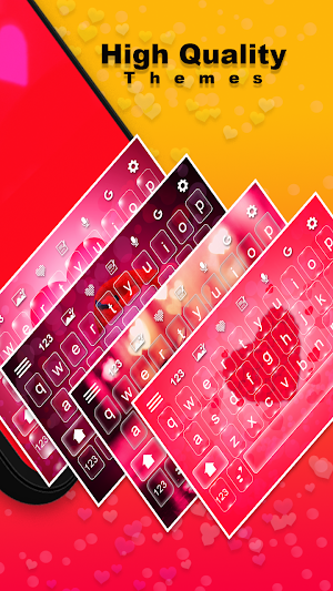 Love Photo Keyboard Theme 2021 Screenshot 3