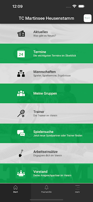 TC Martinsee Heusenstamm Screenshot 0