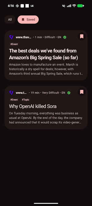 FeedFlow: Smart RSS Reader Screenshot 2