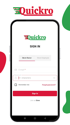 Quickro – Store App Screenshot 3