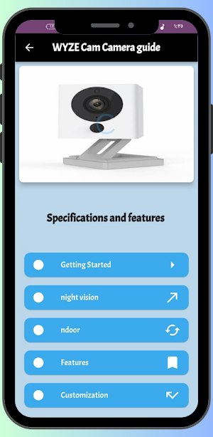 Wyze Cam Camera Guide Screenshot 1