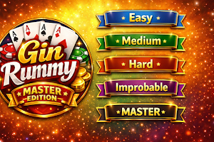 Gin Rummy Master Ai Offline Screenshot 0