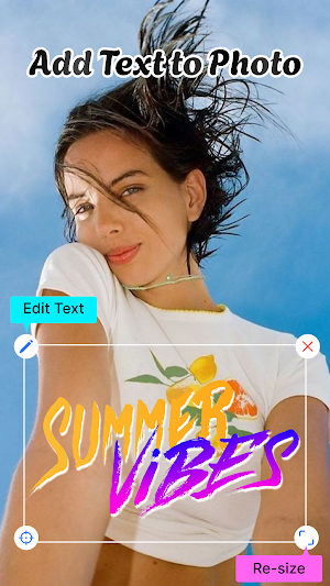 Text on Photo: Write on Photos Screenshot 0