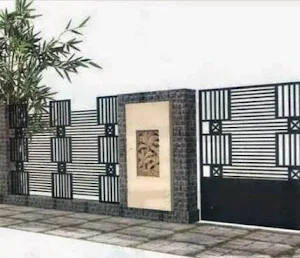 Minimalist House Fence Design Screenshot 2