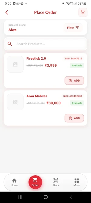 Redi Retailer Screenshot 1