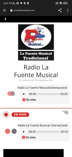 Radio La Fuente Musical Screenshot 3