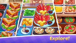 Cooking Train - Food Games Screenshot 1