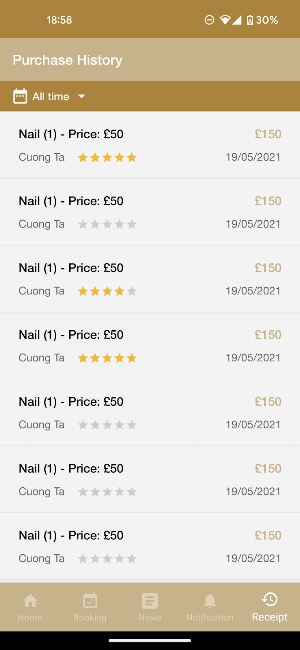 Soham Nail Bar Screenshot 2