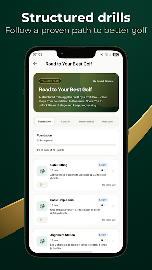 ROGOLF Links – Golf Training Screenshot 1