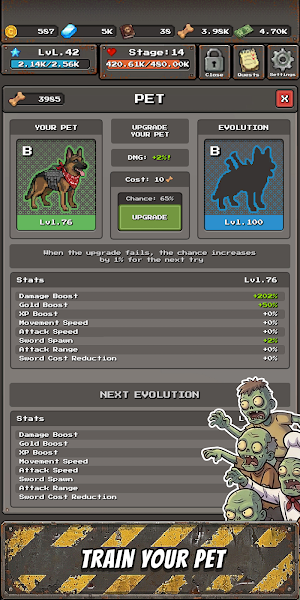 Idle Survivor: Zombie Land Screenshot 3