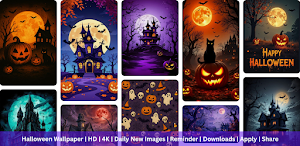 Halloween Wallpaper HD & 4K Screenshot 0