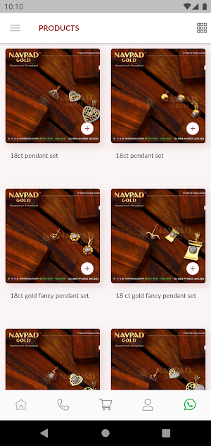 Navpad Gold – CZ Gold Jewelry Wholesaler App Screenshot 3