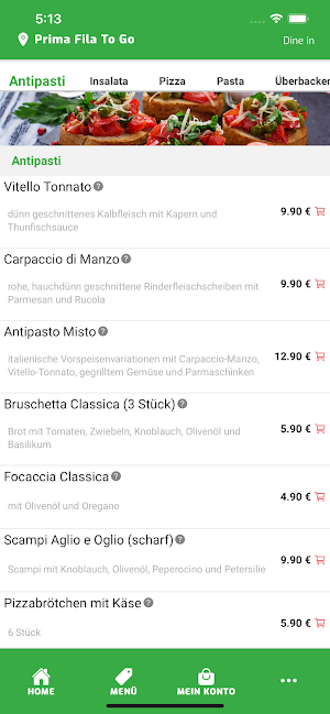 Prima Fila To Go Screenshot 2