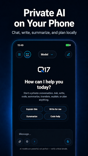 Q17 Private AI Screenshot 0