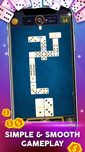 Dominoes - Offline Free Dominos Game Screenshot 1