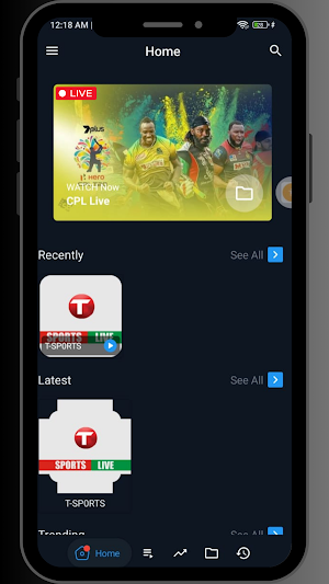 CricPro Cricket TV: PSL 9 Screenshot 1