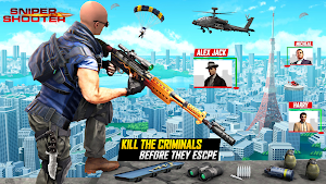 Sniper 3D- Hostage Rescue Game Screenshot 0