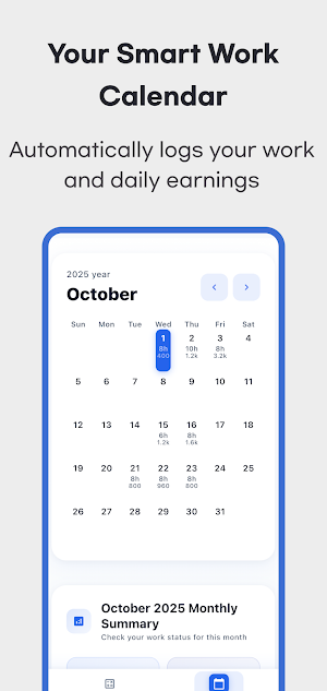 Work Hours & Days Calculator Screenshot 2