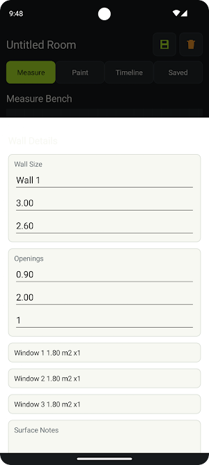 Paint Calculator Screenshot 2