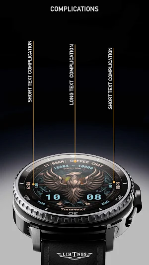 Phoenix Watch Face 109 Screenshot 3