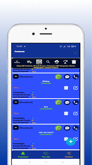Mako BulkSMS Sender: Marketing Screenshot 2
