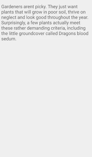 Sedum Dragons Blood Screenshot 1