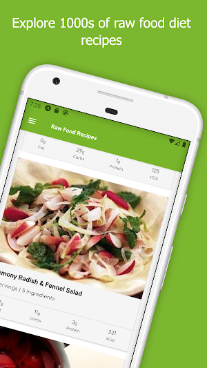 Raw Food Diet Guide Screenshot 0