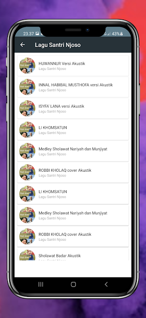 Lagu Sholawat Nabi Merdu & Lirik Offline Lengkap Screenshot 3
