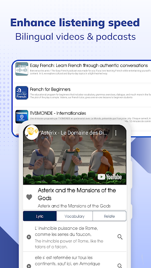 TODAI: Learn French by news Screenshot 3