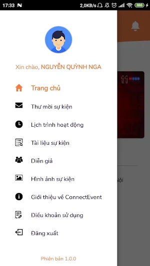 Connect Event Screenshot 1