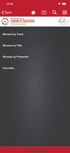 AAID Events Screenshot 3