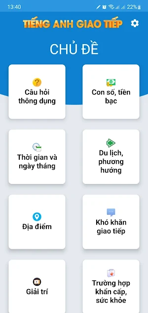 Tiếng Anh giao tiếp Screenshot 0