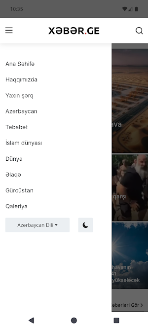 Xeber.Ge Screenshot 2