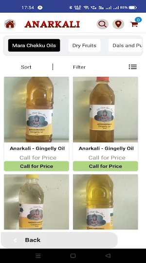 Anarkali Grocery App Screenshot 1