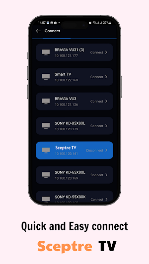 Remote For Sceptre TV Screenshot 1