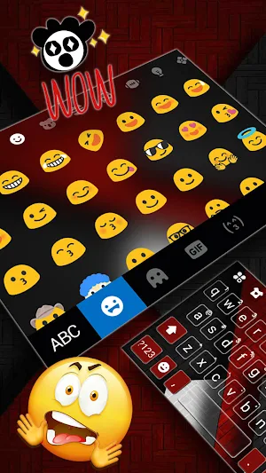 Simple Geometric Keyboard Back Screenshot 2