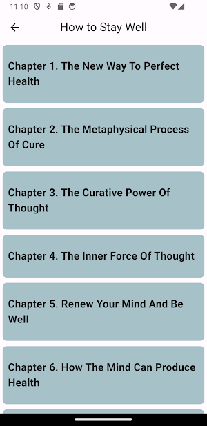 How to Stay Well Screenshot 1