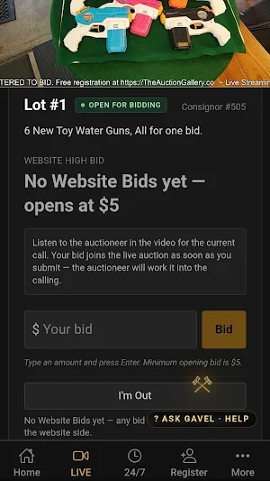 The Auction Gallery Co Screenshot 1