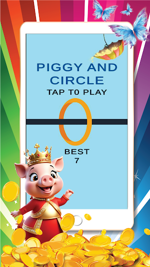 Piggy and Circle Mission Screenshot 2