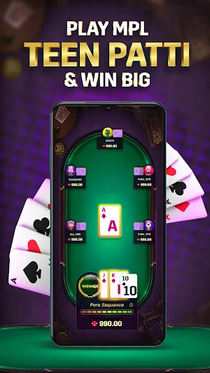 Teen Patti: 3Patti Card by MPL Screenshot 0