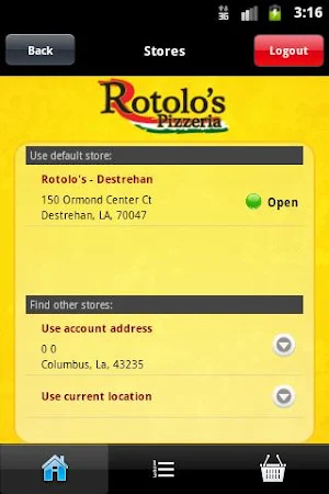 Rotolos Pizzeria Screenshot 1