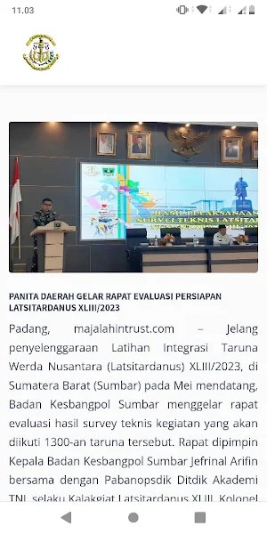 Integratif Akademi TNI Screenshot 1