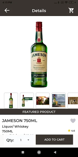 Liquor Hub Screenshot 1